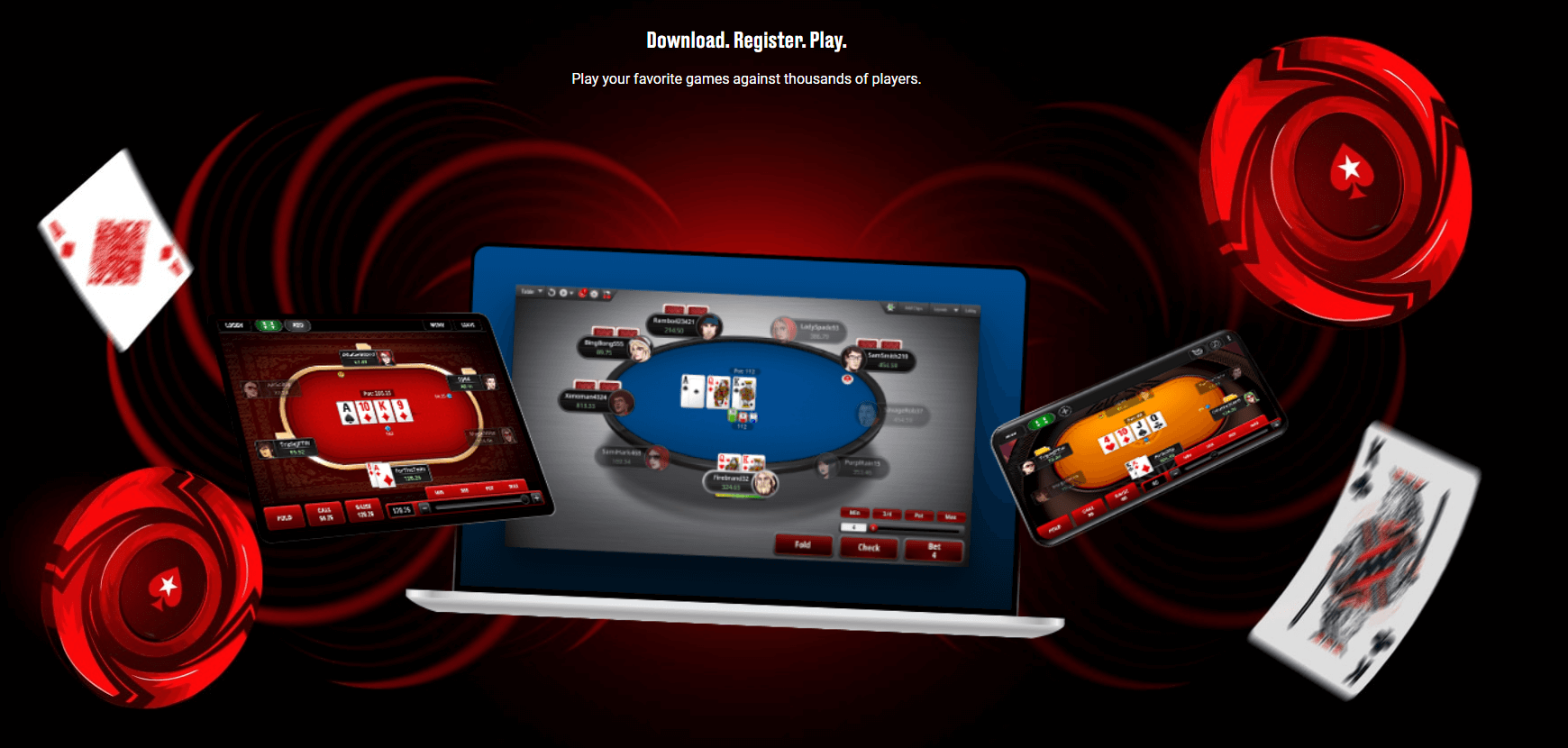 PokerStars casino app download