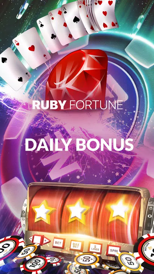 Bônus Diário Ruby Fortune