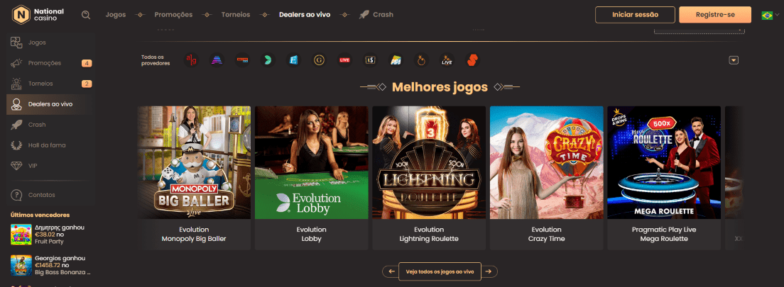  National casino app 